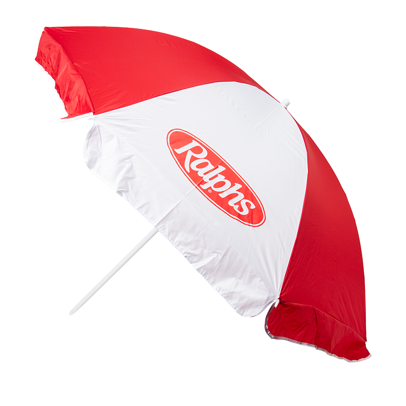 RLP-081 | Beach Umbrella - Red – Ralphs Heartbeats
